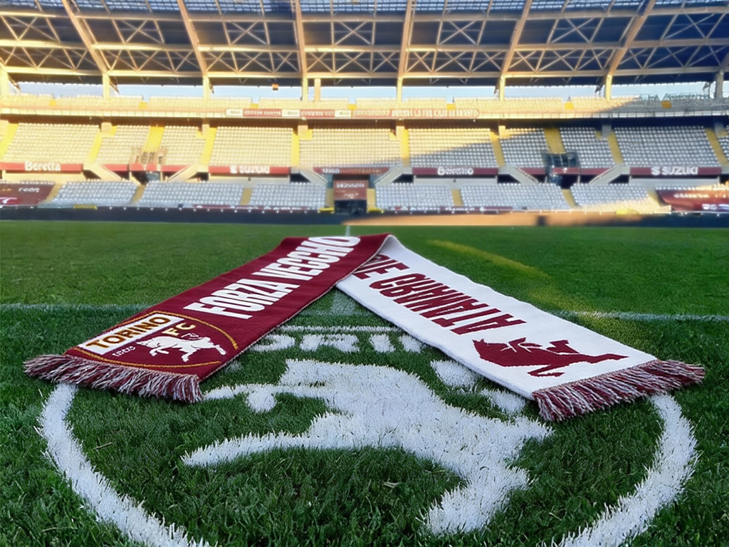 TORO SCIARPA JACQUARD, #CUORE GRANATA | Ellepiu